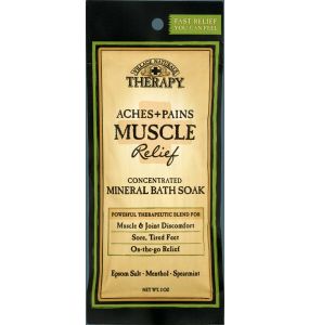 Village Naturals Therapy Aches + Pains Cold & Allergy Relief Mineral Bath Soak - 2 Oz