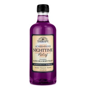 Village Naturals Therapy Aches & Pains Nighttime Relief Foaming Bath Oil & Body Wash - 16 Oz