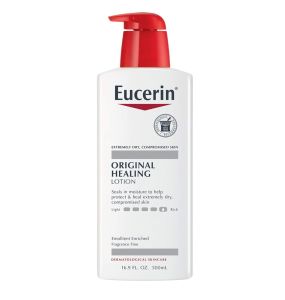 Eucerin Original Healing Rich Body Lotion, Pump Bottle - 16.9 Oz