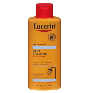 Eucerin Skin Calming Body Wash Gentle Cleansing Body Wash - 16.9 Oz