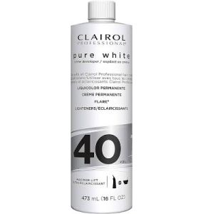 Clairol Professional Pure White DEVELOPER 40 VOLUME Creme 16oz