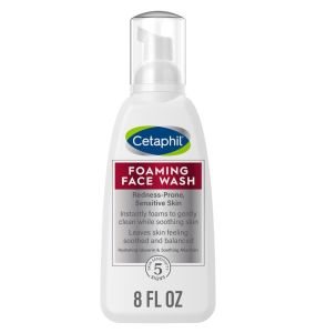 Cetaphil Redness Relieving Foaming Face Wash for Sensitive Skin - 8 Oz