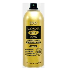 EBIN WONDER LACE BOND WIG ADHESIVE SPRAY - SENSITIVE 2.7 Oz