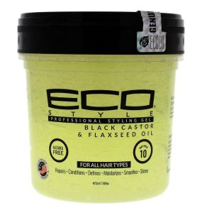 Eco Style Black Castor & Flaxseed Oil - 16 Oz