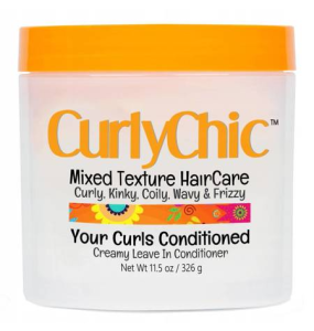 Curly Chic Your Curls Conditioned Creamy Leave in Conditioner - 11.5 Oz