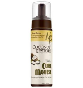 Nature's Protein Coconut  Restore Curl Mousse  - 7.5 Oz