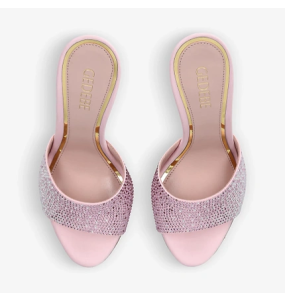 Gedebe Gigi 100 Satin Rose + Crystal Degrade Light Amethyst, Light Rose,	
