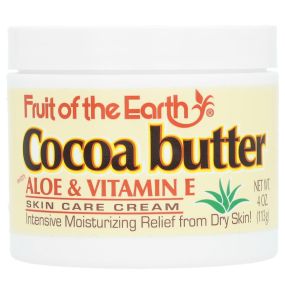 Fruit of the Earth Cocoa Butter with Aloe & Vitamin E Skin Care Cream - 4 Oz