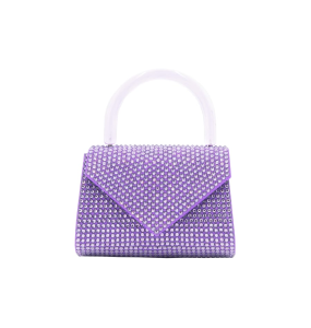 Gedebe Lolita satin Violet + Crystal	