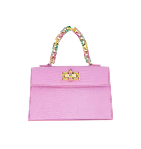 Gedebe Sophie Printed Lizard - Pink (Bag)	