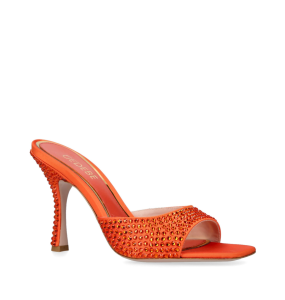 Gedebe Dita 75 Satin orange + Crystal Hyacinth 