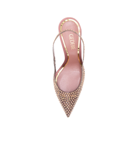 Gedebe Stella Slingback 105 Jelly Phard + Crystal smoked Topaz 	