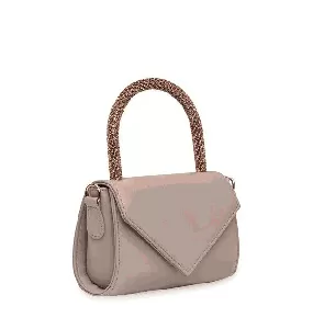 Gedebe Cookie Embellished Tote bag Satin Purple 	