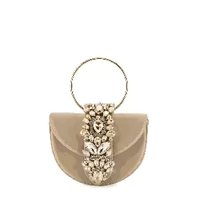 Gedebe Mini Brigette Satin Dark Peach	