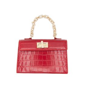Gedebe Sophie Meduim Printed Cocco Red	