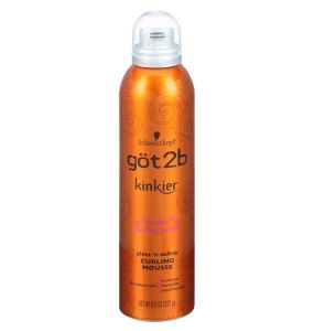 Got2b Kinkier Gloss 'n Define Curling Mousse - 8 Oz