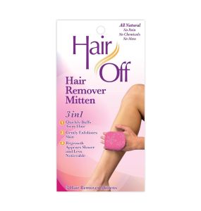 Hair Off Hair Removal Mitten 3in1