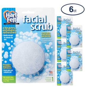 HartFelt Facial Scrub Round Exfoliating Skin Care Sponge Pad	