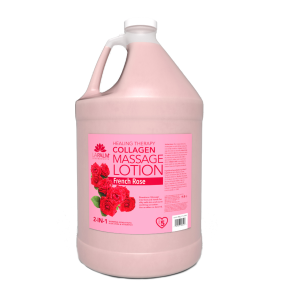 La Palm Healing Therapy Collagen Massage Lotion, French Rose - 1G