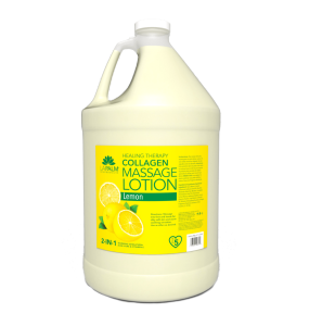 La Palm Healing Therapy Collagen Massage Lotion Lemon - 1 Gallon	
