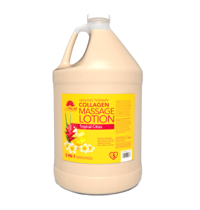 La Palm Healing Therapy Collagen Massage Lotion, Tropical Citrus - 1G