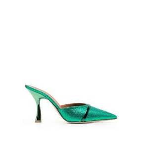 Malone Souliers Joella Green Glitter 90MM Mule 	
