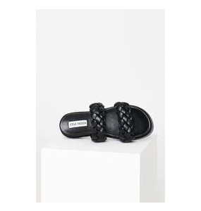 Steve Madden Hillary Braided Black 	(Size 42)