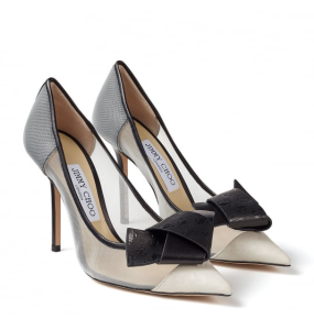 Jimmy Choo Lani 100 - OTX - Latte/Black Brown Camel 	