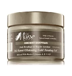 The Mane Choice Ancient Egyptian & Repair Antidote 24 Karat Glistening Gold Twisting Gel - 12 Oz