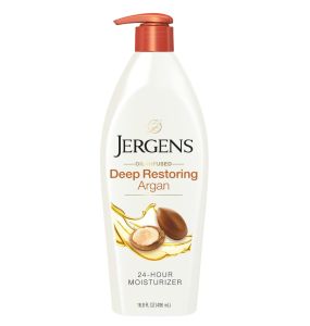 Jergens Deep Restoring Argan Oil Body Lotion - 16.8 Oz
