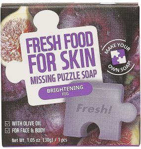 Fresh Food For Skin Missing Puzzle Soap-Balancing Mangosteen - 1.05 Oz