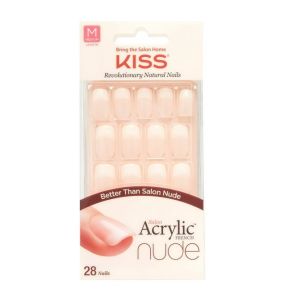 KISS Salon Acrylic French Nude Nails - Cashmere	