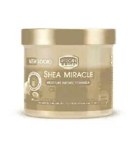  African Pride  Shea Butter Miracle Moisture Intense Curl Styling Cream Custard -12 Oz