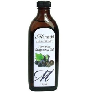 Mamado  100% Pure Grapeseed Oil - Blended with Sweet Almond Oil - 150 ML