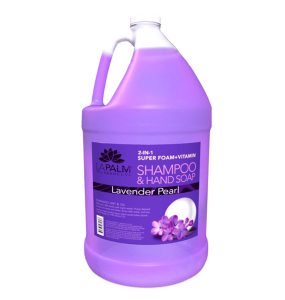 La Palm Pearlized Shampoo & Hand Soap, Super Pearl Lavender	
