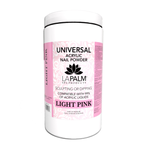 La Palm Universal Acrylic Nail Powder Light Pink - 32 Oz