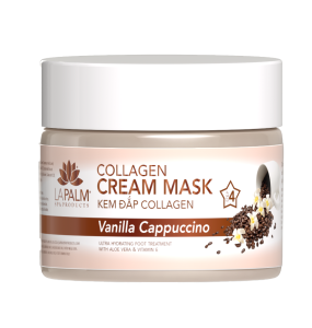 La Palm Collagen Cream Mask Vanilla Cappuccino - 12 Oz