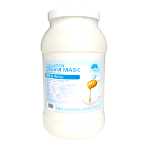 La Palm Collagen Cream Mask, Milk & Honey - 1G