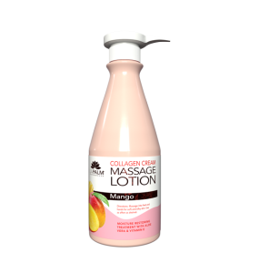 La Palm Collagen Cream Massage Lotion Mango - 24 Oz