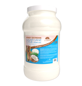La Palm Honey Extreme Sugar Cane Scrub, Collagen Coconut Cream - 1G 	
