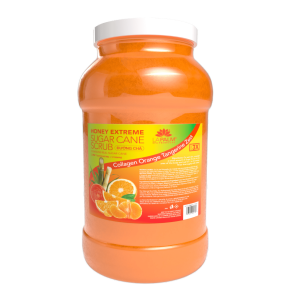 La Palm Honey Extreme Sugar Cane Scrub Collagen Orange Tangerine Zest - 1 Gallon	