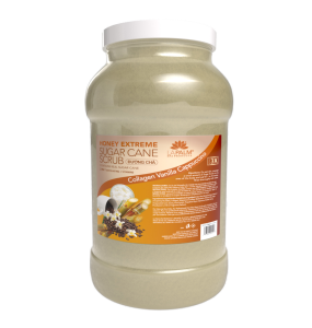La Palm Honey Extreme Sugar Cane Scrub Collagen Vanilla Cappuccino 	- 1G