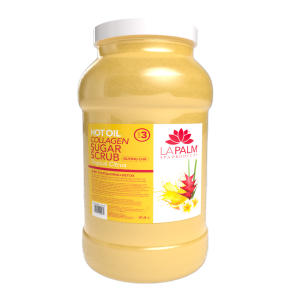 La Palm Hot Oil Collagen Sugar Scrub Tropical Citrus	