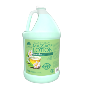 La Palm Healing Therapy Collagen Massage Lotion Green Tea - 1 Gallon	