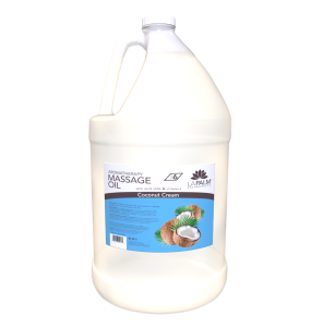La Palm Aromatherapy Massage Oil Coconut Cream - 1 Gallon	