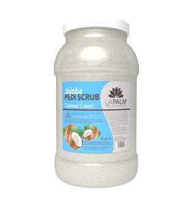 La Palm Jojoba Pedi Scrub, Coconut Cream - 1G