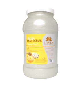 La Palm Jojba Pedi Scrub Honey Pearl - 1 Gallon	
