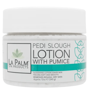 La Palm Pedi Slough Lotion with Pumice - 12 Oz