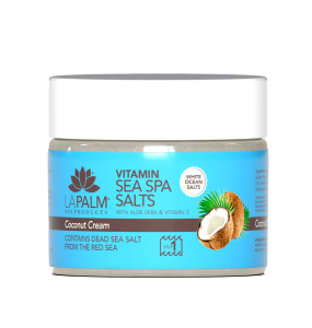 La Palm Vitamin Sea SPA Salts Coconut Cream - 12 Oz