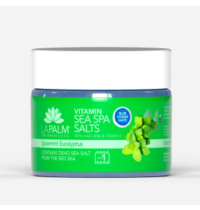La Palm Vitamin Sea SPA Salts Spearmint Eucalyptus - 12 Oz